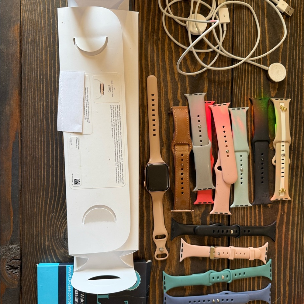 Apple Watch SE 40mm bundle rose gold